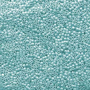 Opaque Sea Opal Luster Miyuki Delica Beads 11/0