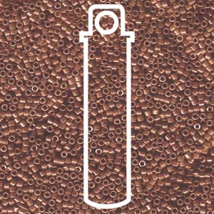 Opaque Currant AB Miyuki Delica Beads 11/0