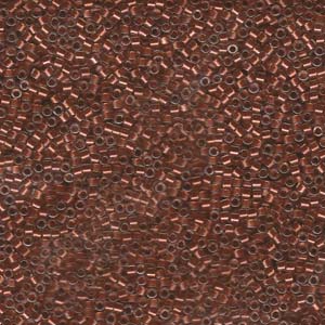 Copper Pearl Lined Mist Miyuki Delica Beads 11/0