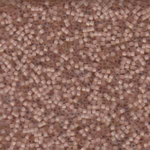 Dyed Cinnamon Silk Satin Miyuki Delica Beads 11/0