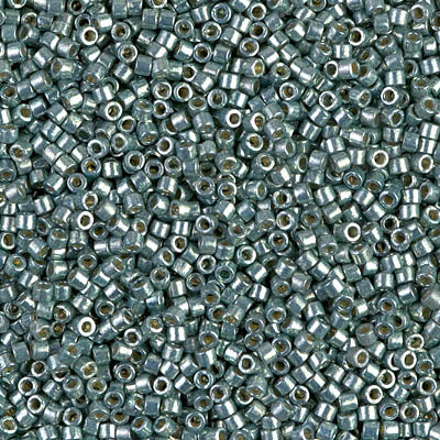 Duracoat Galvanized Dark Sea Foam Miyuki Delica Beads 11/0