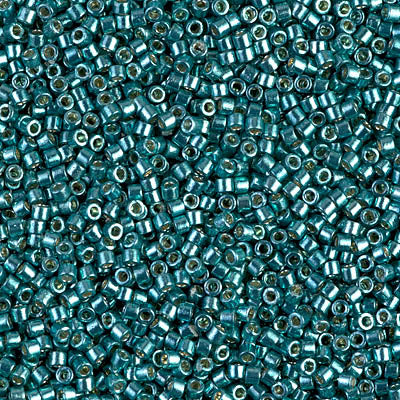 Duracoat Galvanized Sea Foam Miyuki Delica Beads 11/0