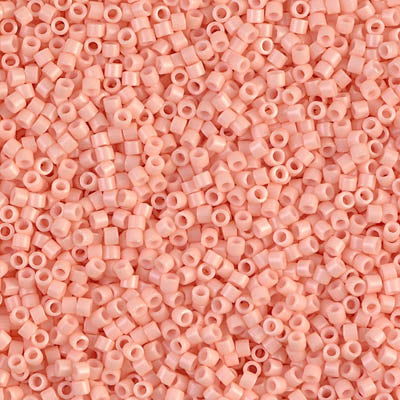 Ceylon Opaque Salmon Miyuki Delica Beads 11/0