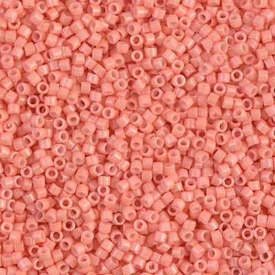 Dark Salmon Duracoat Opaque Miyuki Delica Beads 11/0