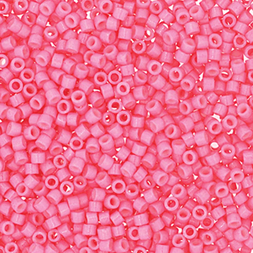 Carnation Duracoat Miyuki Delica Beads 11/0