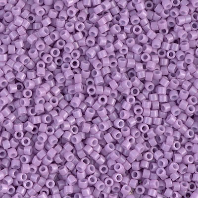 Opaque Crocus Duracoat Miyuki Delica Beads 11/0