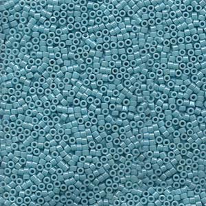 Opaque Light Aqua Luster Miyuki Delica Beads 11/0