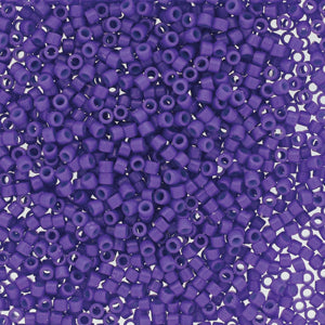 Duracoat Opaque Violet Blue Miyuki Delica Beads 11/0