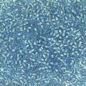 Fancy Lined Silver Sky Miyuki Delica Beads 11/0