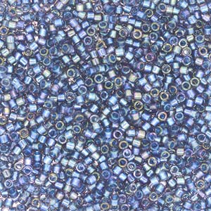 Fancy Lined Anchor Gray Miyuki Delica Beads 11/0