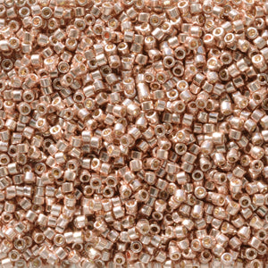 Duracoat Galvanized Bright Copper Miyuki Delica Beads 11/0