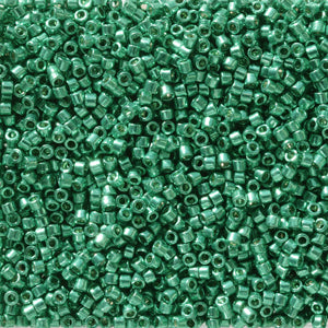 Duracoat Galvanized Dark Aqua Green Miyuki Delica Beads 11/0