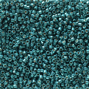 Duracoat Galvanized Posedion Blue Miyuki Delica Beads 11/0