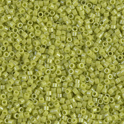 Chartreuse Miyuki Delica Beads 11/0