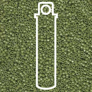 Opaque Cactus Luster Miyuki Delica Beads 11/0