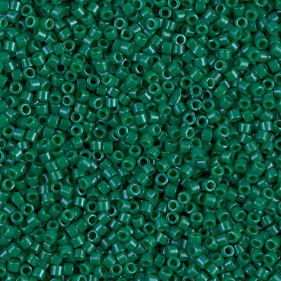 Opaque Jade Green Miyuki Delica Beads 11/0