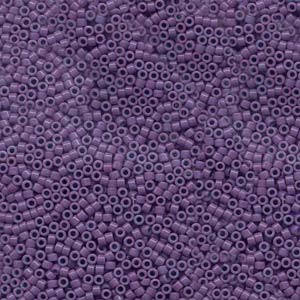 Dyed Opaque Lavender Miyuki Delica Beads 11/0