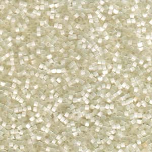 Ivory Silk Satin Miyuki Delica Beads 11/0