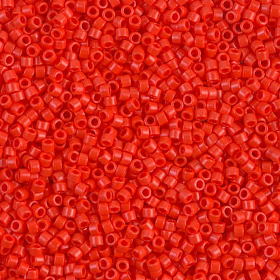 Opaque Light Siam Miyuki Delica Beads 11/0