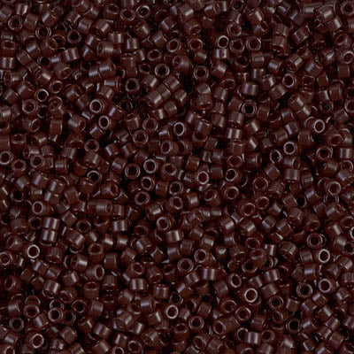 Opaque Chocolate Light Brown Miyuki Delica Beads 11/0