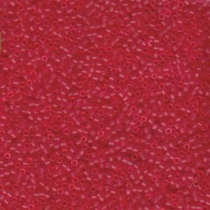 Dyed Matte Transparent Pink Miyuki Delica Beads 11/0