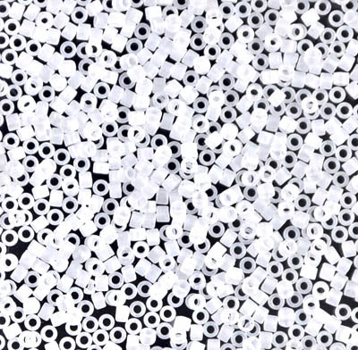 Matte Crystal AB Miyuki Delica Beads 11/0
