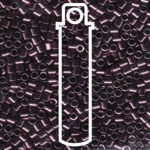 Metallic Raspberry Miyuki Delica Beads 8/0