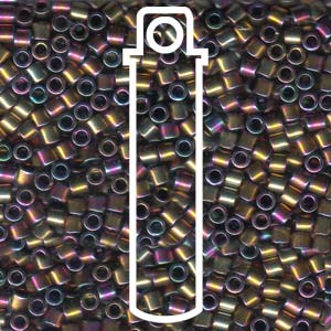 Metallic Golden Iris Miyuki Delica Beads 8/0