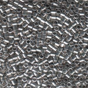 Palladium Plated Miyuki Delica Beads 8/0