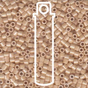 Antique Beige Ceylon Miyuki Delica Beads 8/0