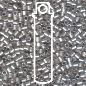 Galvanized Crystal Miyuki Delica Beads 8/0