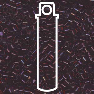 Garnet Lined Ruby AB Miyuki Delica Beads 8/0