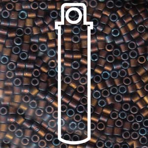 Matte Metallic Purple Iris Miyuki Delica Beads 8/0