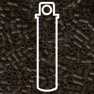 Opaque Chocolate Brown Miyuki Delica Beads 8/0