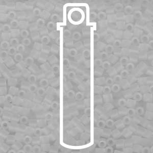 Matte Crystal Miyuki Delica Beads 8/0