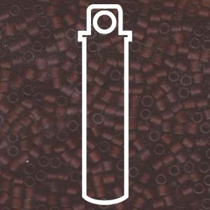 Matte Transparent Dark Topaz Miyuki Delica Beads 8/0