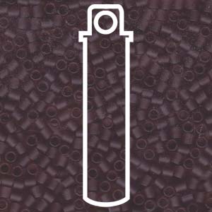 Matte Transparent Smoky Amethyst Miyuki Delica Beads 8/0