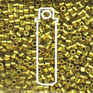 Duracoat Galvanized Zest Miyuki Delica Beads 8/0