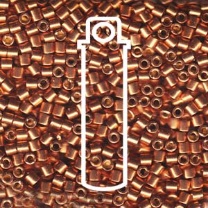 Duracoat Galvanized Muscat Miyuki Delica Beads 8/0