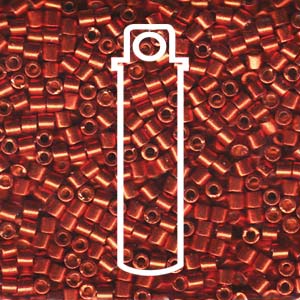 Duracoat Galvanized Berry Miyuki Delica Beads 8/0