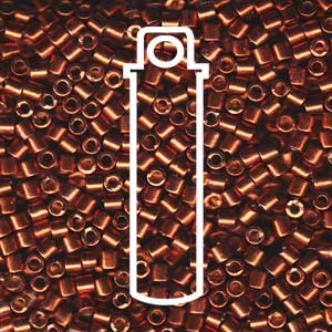 Duracoat Galvanized Dark Berry Miyuki Delica Beads 8/0