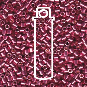 Duracoat Galvanized Dusty Orchid Miyuki Delica Beads 8/0
