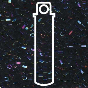 Hex Blue Iris Miyuki Delica Beads 8/0