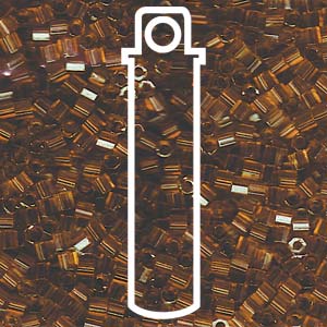 Hex Topaz Luster Miyuki Delica Beads 8/0