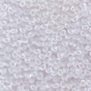 A Pile of Matte Crystal Drop Beads