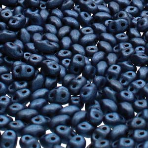 MINIDUO 2X4MM METALLIC SUEDE BLUE