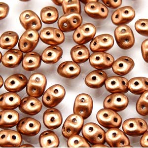 Crystal Bronze Copper Superduo Beads