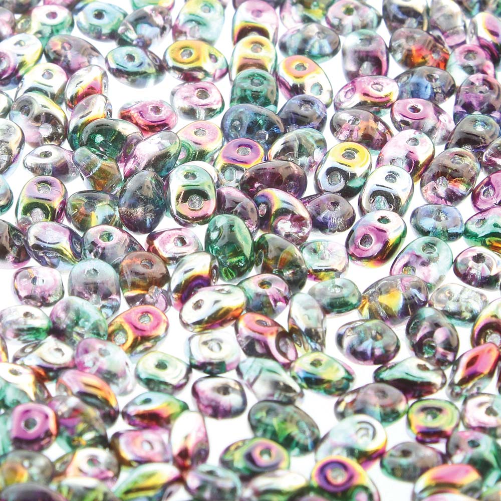 Marea Pck/Gold Superduo Beads