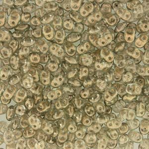 Superduo Halo Champagne Superduo Beads