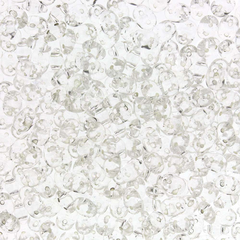 Crystal Silver Lined Superduo Beads